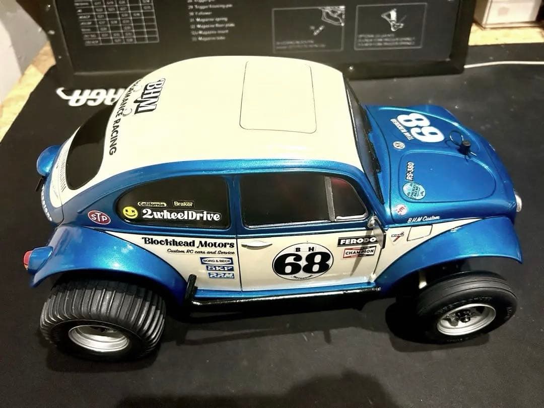 未走行】タミヤ ワーゲンオフローダー グラホシャーシ改 ESC、サーボ付