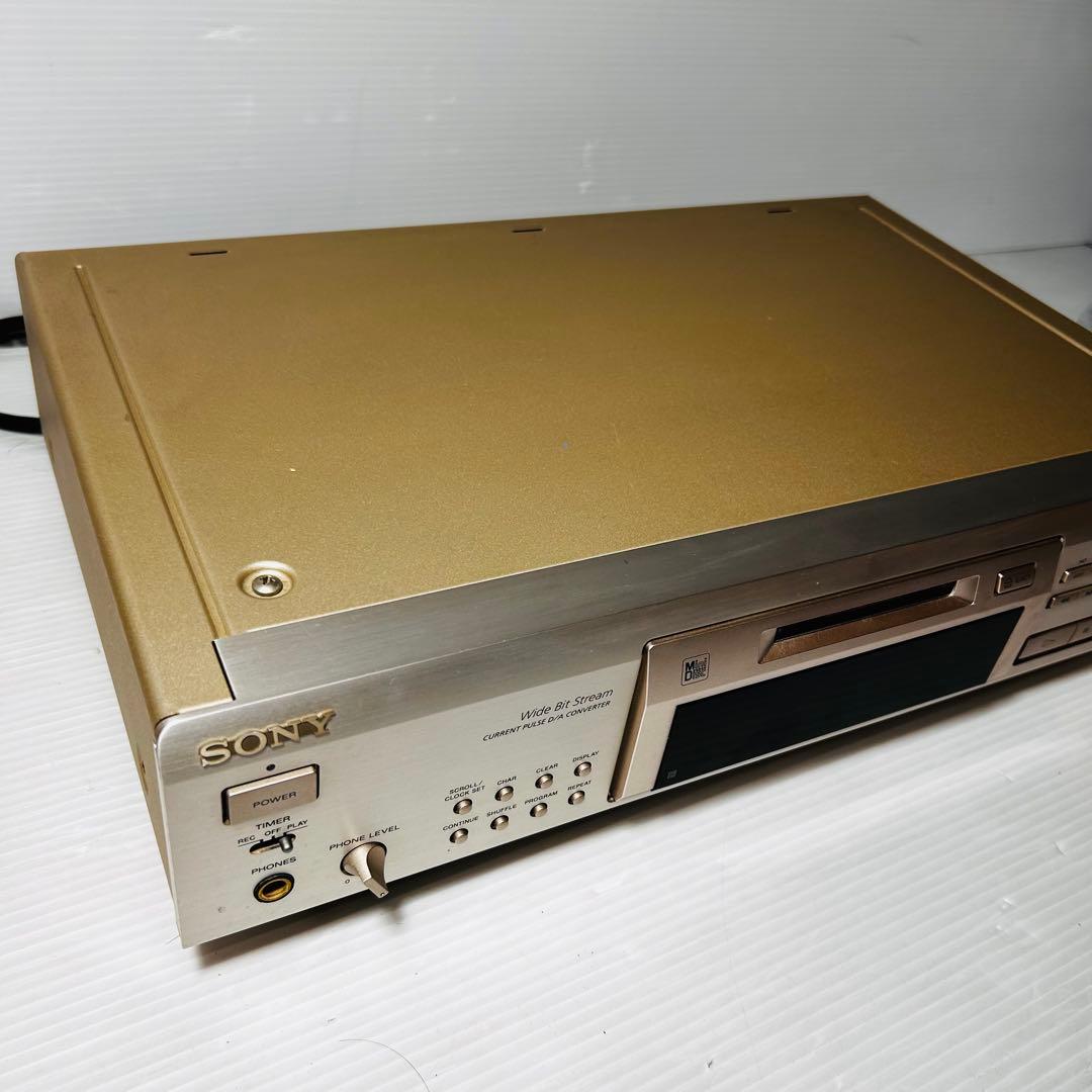 SONY MDプレーヤー　MDS-JE700(N) SONY MDS-JE700の仕様 ソニー