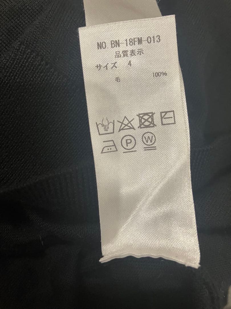 BATONER WOOL POLO LONG SLEEVE 4 - メルカリ