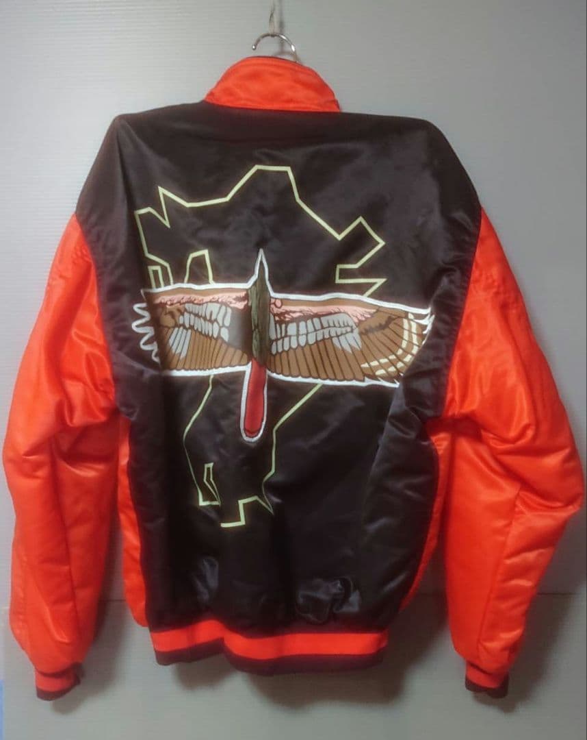 Daiei Hawks ボンバージャケット オレンジ - メルカリ