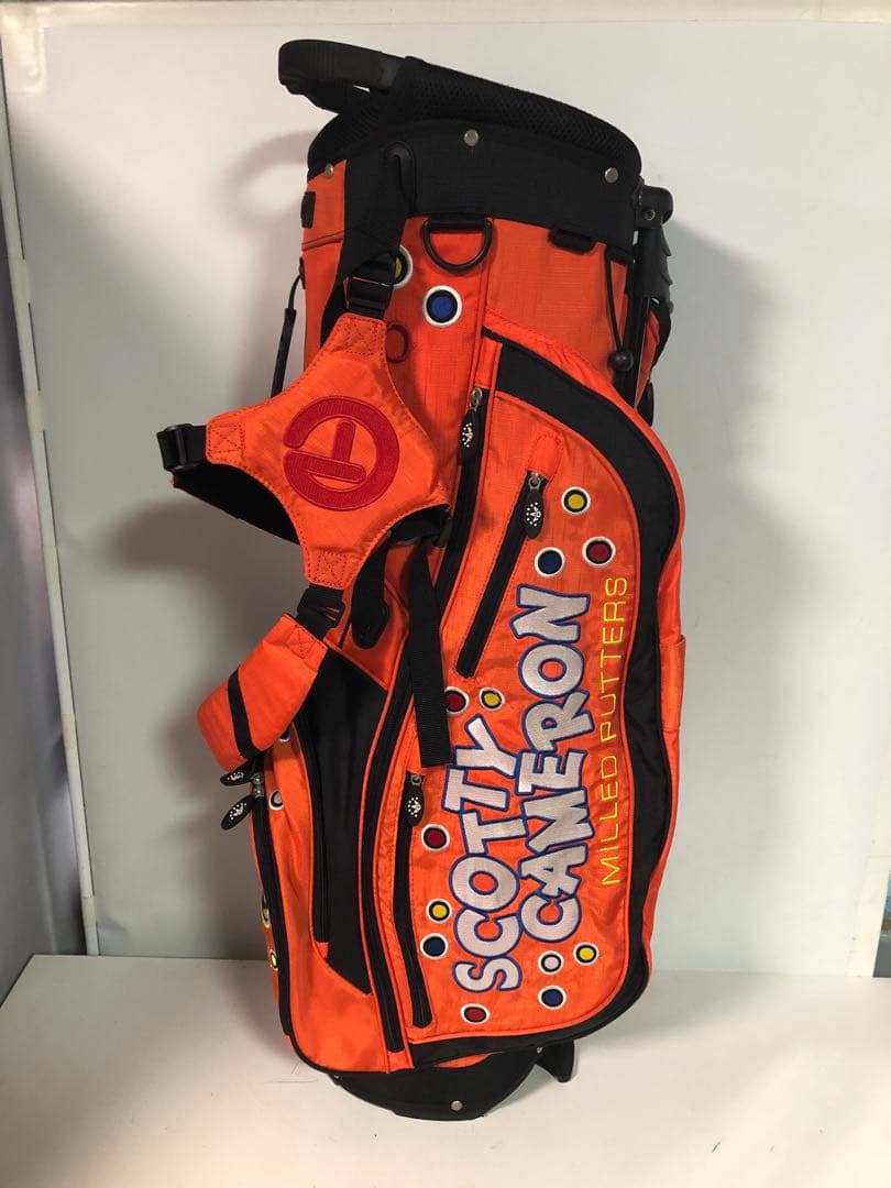 タイトリスト スコッティキャメロン キャディバッグ オレンジ - メルカリ