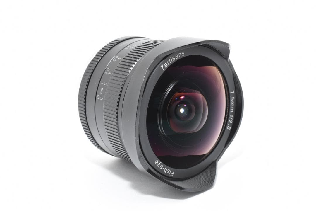 7 Artisans 七工匠 7.5mm F2.8 Fisheye Eマウント