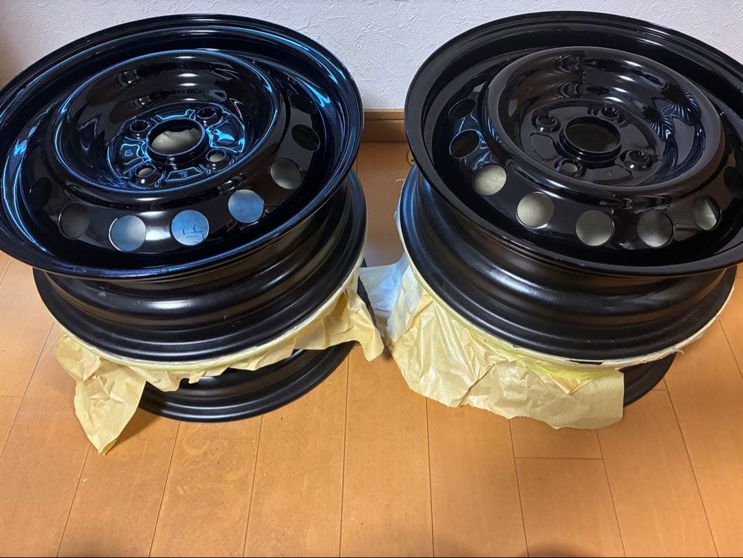 ⭕️年末年始特別値引き中 プロボックス14インチ ブラックホイール 4本