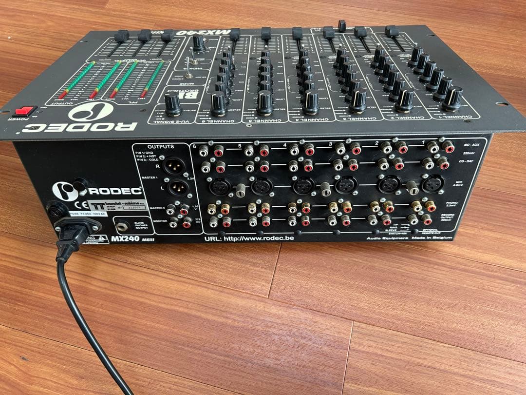 RODEC MX240 MKⅢ BIG BROTHER DJミキサー - メルカリ