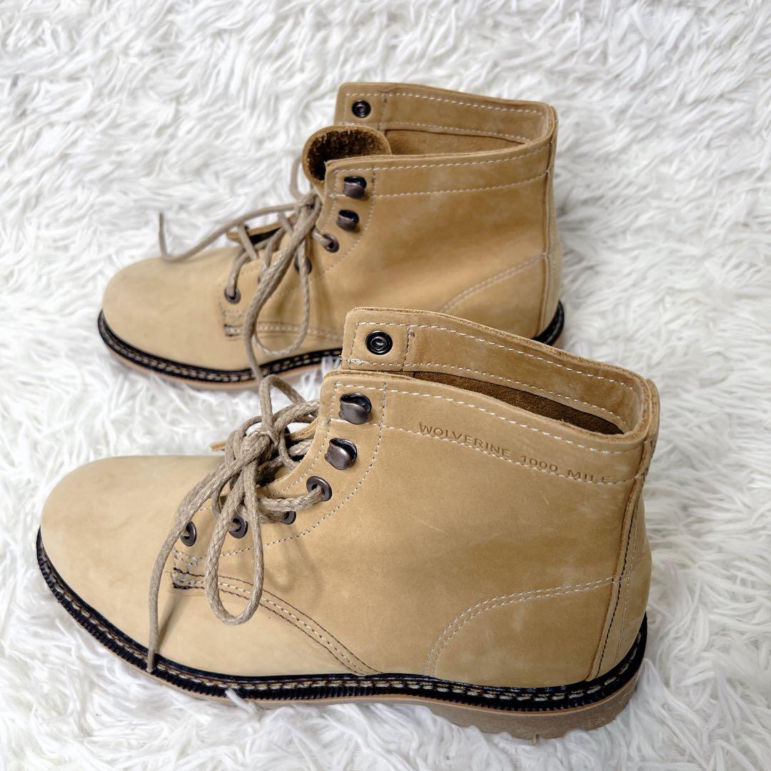 未使用級✨　WOLVERINE 1000MILE ブーツ 8.5D ビブラム