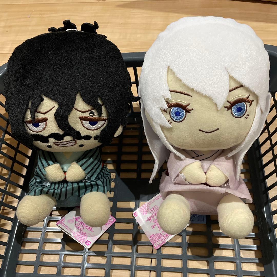 鬼滅の刃 妓夫太郎 梅 でっかいぽふっとぬいぐるみ セット - メルカリ
