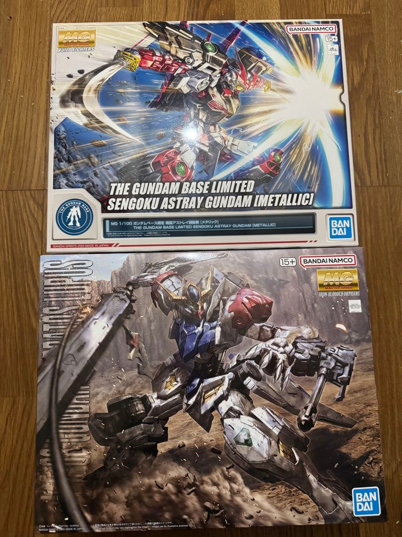 MG 1/100 ガンダムバルバトスルプス＆MG 戦国アストレイ頑駄無 ベース