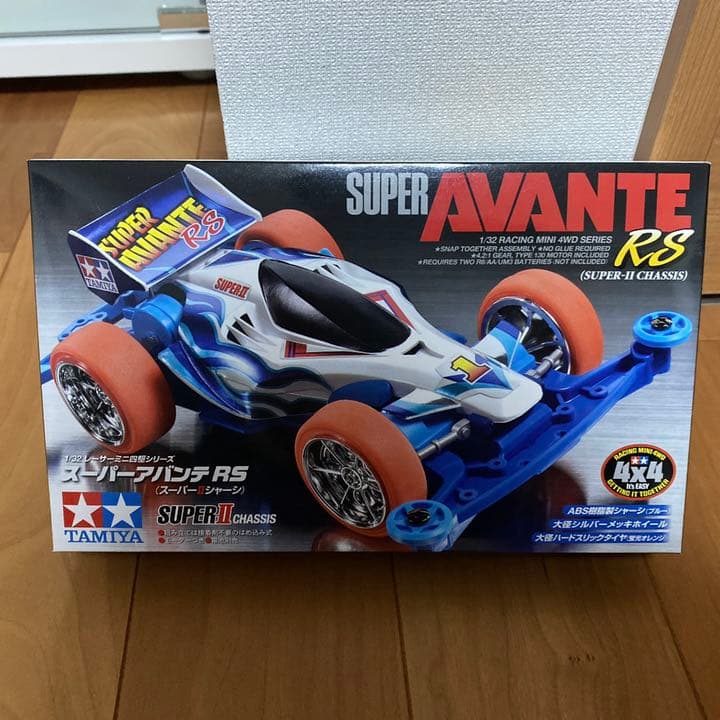 絶版 希少品 タミヤ ミニ四駆 スーパーアバンテRS SUPER AVANTE - メルカリ