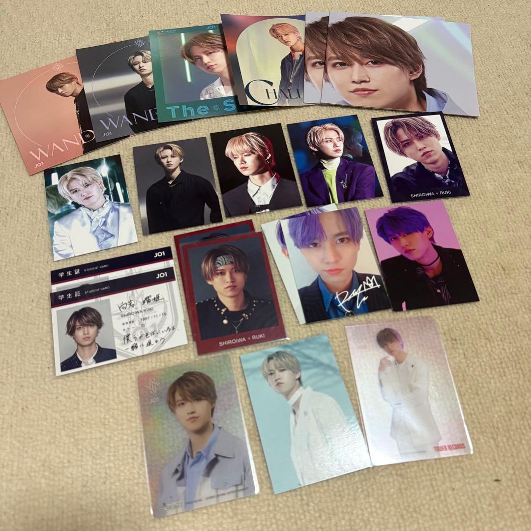 JO1 白岩瑠姫 過去トレカまとめ売り - メルカリ