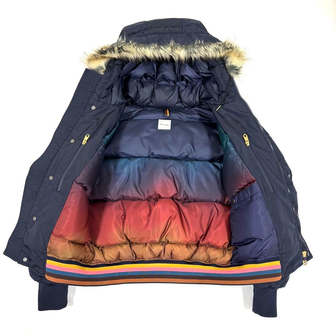 美品⭐︎ ポールスミス N-2B ダウンジャケット NAVY L マルチカラー
