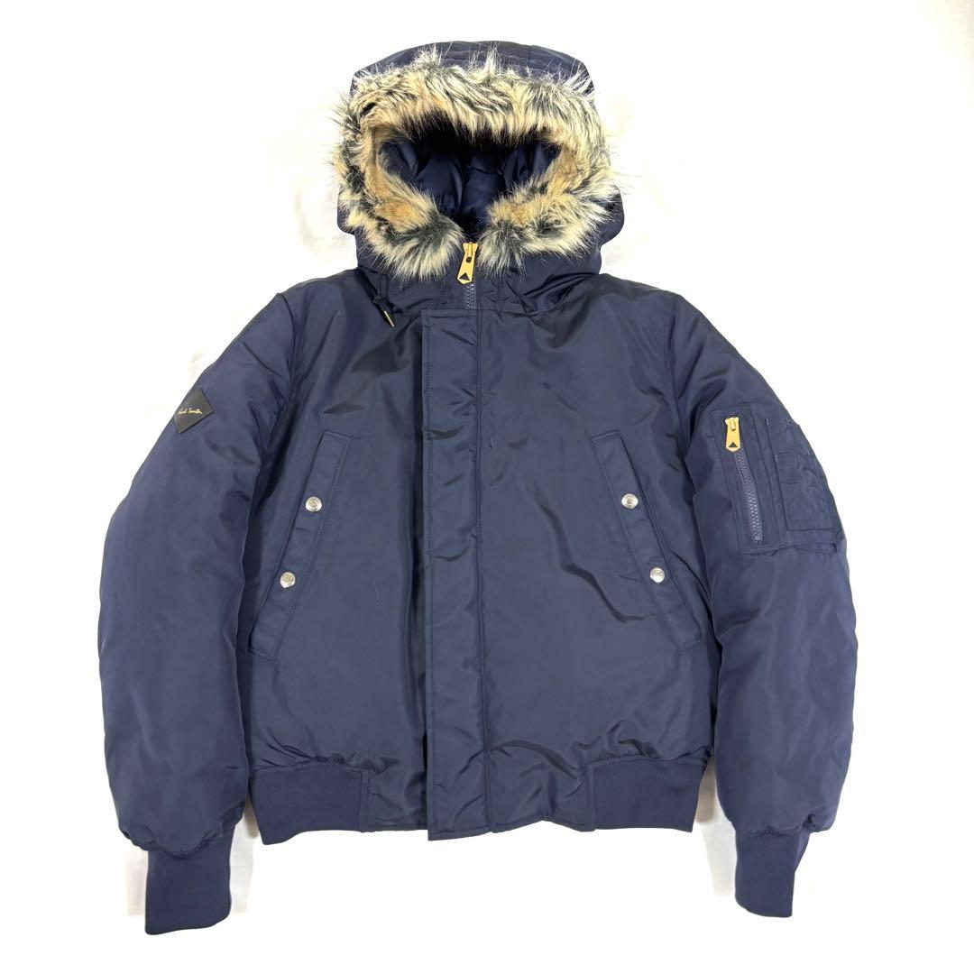 美品⭐︎ ポールスミス N-2B ダウンジャケット NAVY L マルチカラー