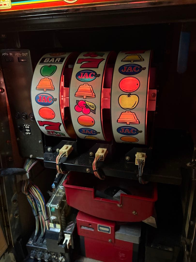 通電確認済み】パチスロ実機 初代コンチネンタル 昭和レトロ インテリア