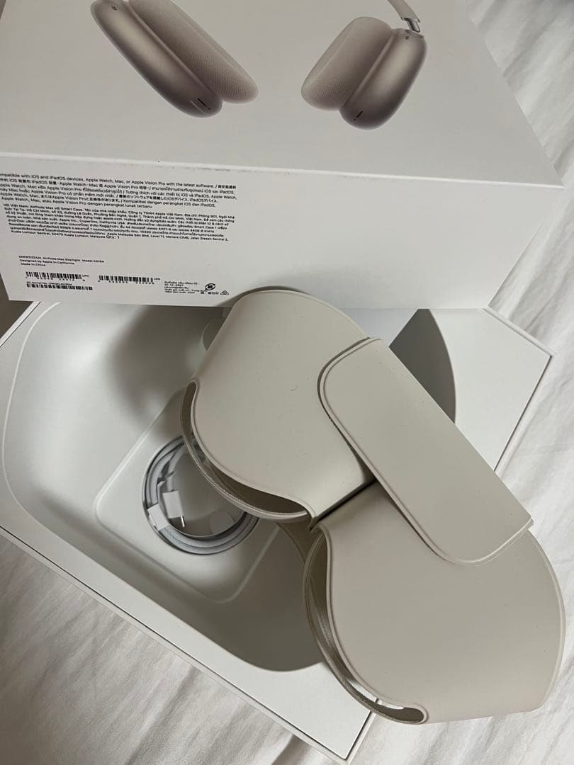 AirPods Max スターライト 付属品全てあり 完全正規品 - メルカリ