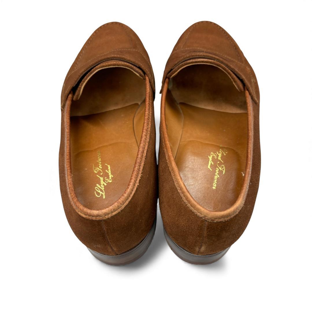 クロケット製 ロイドフットウェア ローファー Jシリーズ 茶 6.5E 25cm