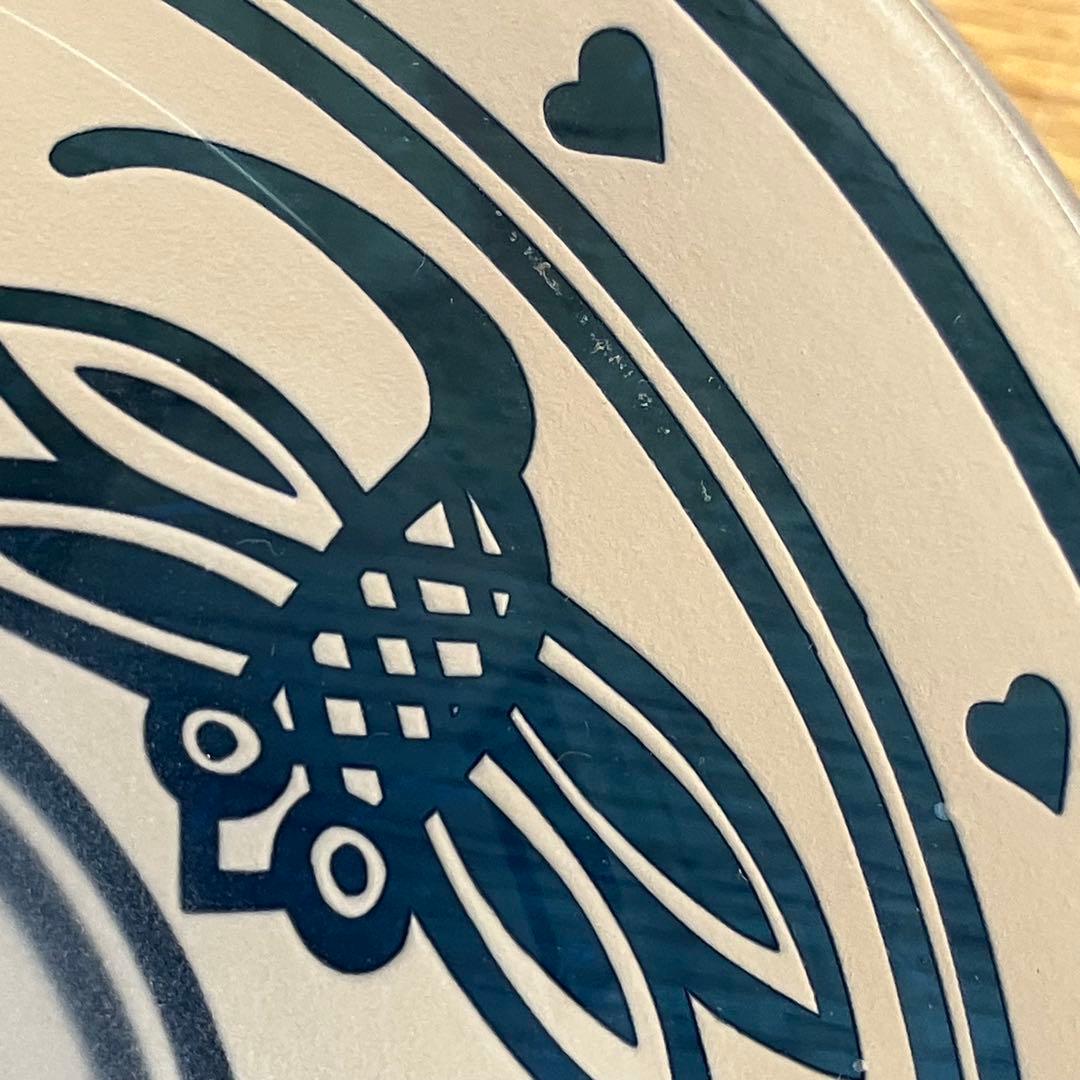 未使用 松添春 硝子 蜻蛉 茶碗 抹茶茶碗 茶道具 ガラス トンボ柄 ガラス工芸