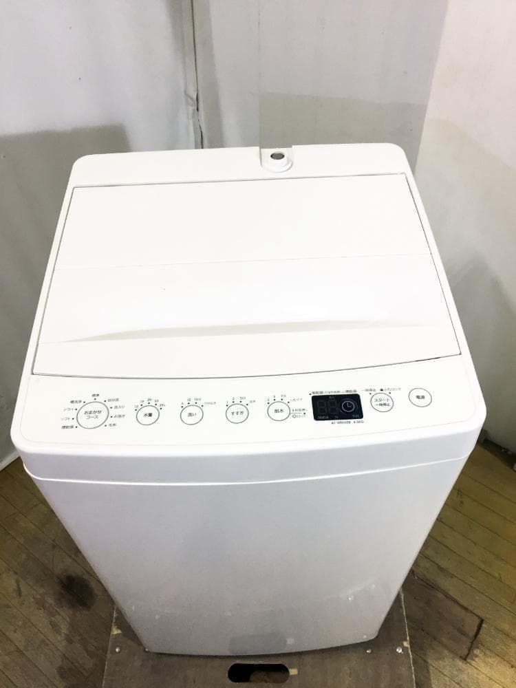 ☆美品 中古☆amadana☆4.5㎏ 洗濯機【AT-WM45B】G0PN - メルカリ