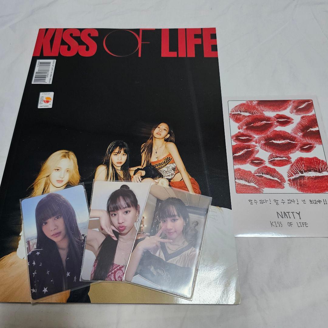 KISS OF LIFE キオプ Shhh ナッティ アルバム トレカ KISS OF LIFE キオプ トレカ ナッティ - メルカリ