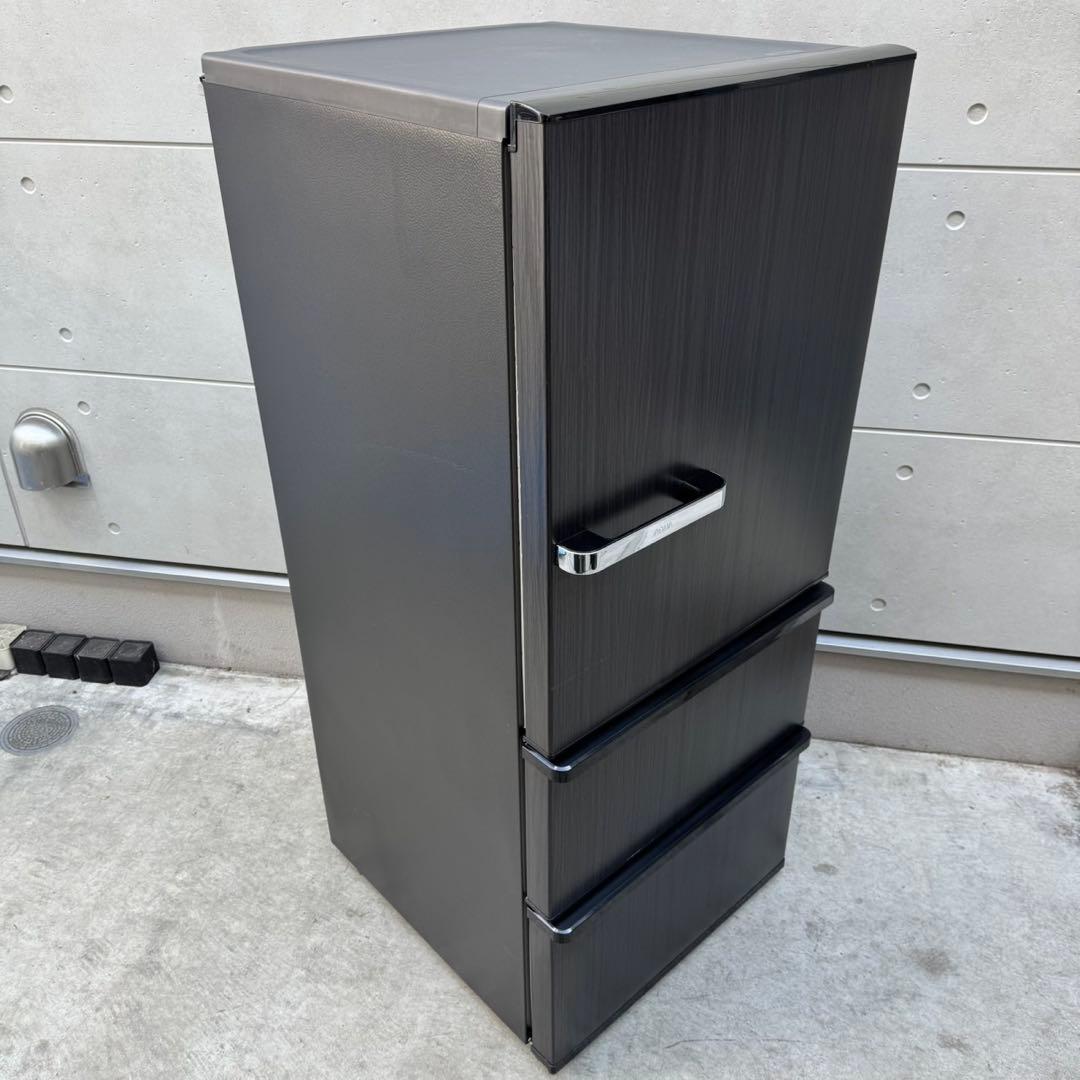 183⭐️2024年製美品☆アクア 冷蔵庫 3ドア 大型 自動製氷 木目 大容量