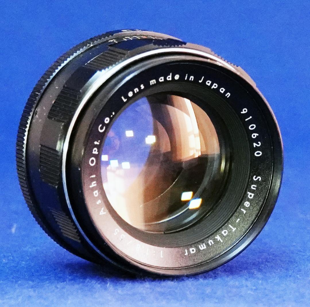 910620　貴重良品！黄変無前期型　Super-Takumar　F1.8/55