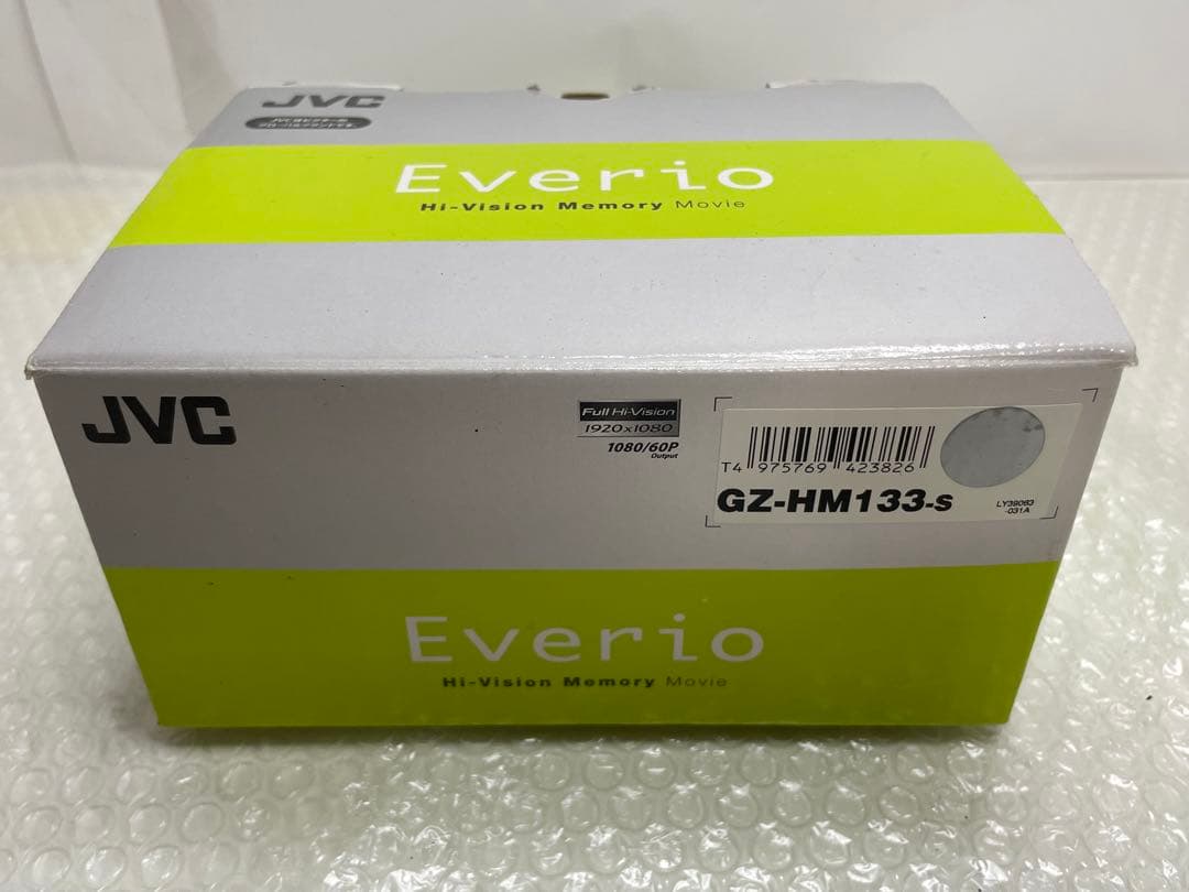 【動作確認済】JVC Everio GZ-HM133-S 本体 箱 付属品 動作確認済】JVC Everio GZ-HM133-S 本体 箱 付属品 動作確認済】JVC