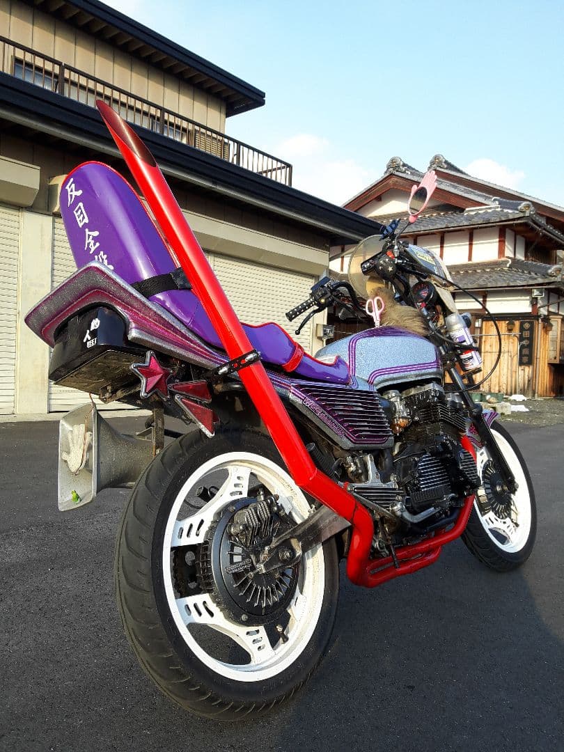 CBX400F ウィザード プロタッチアルミタケヤリ CBR400F 激レア - メルカリ