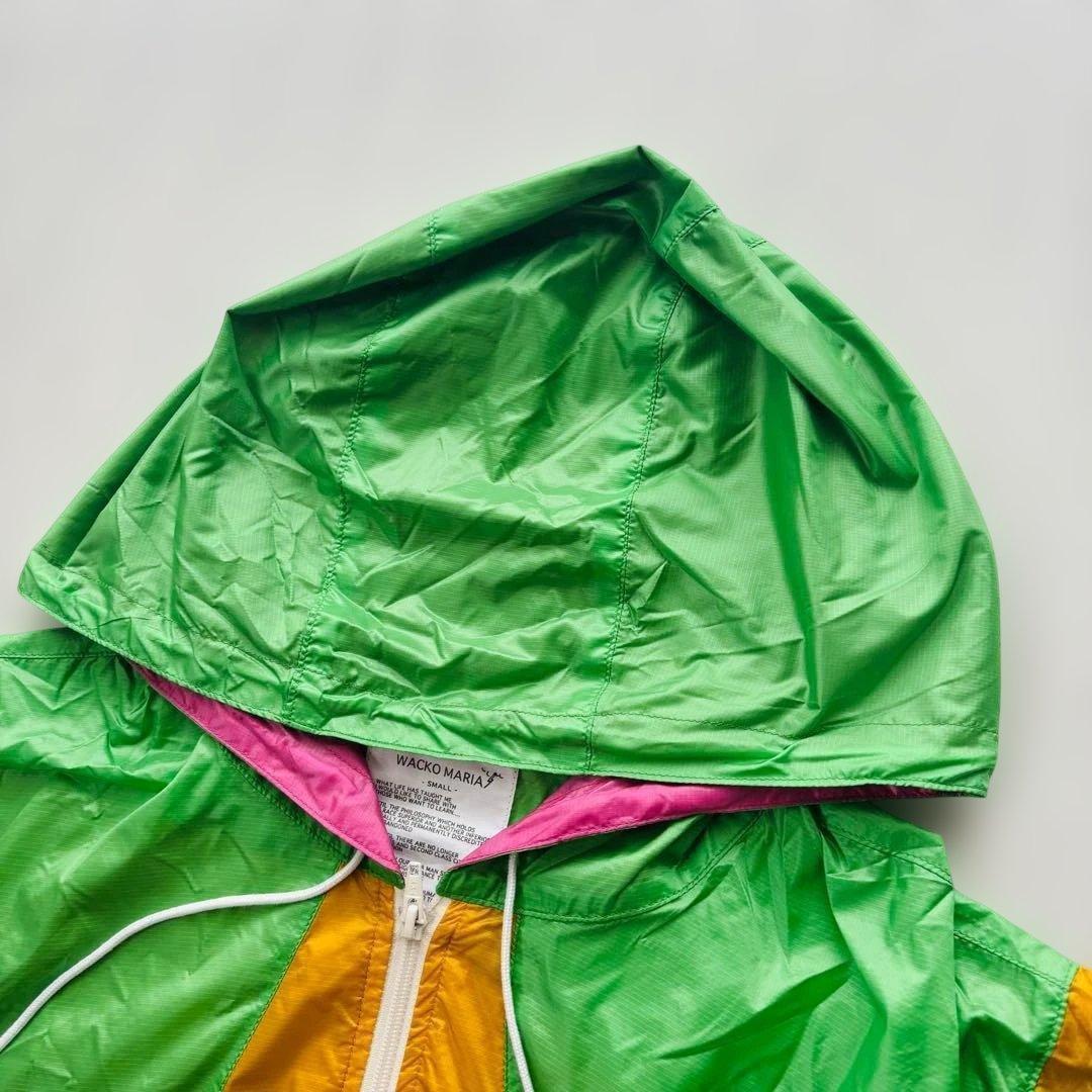 初期アーカイブ】WACKO MARIA ナイロンパーカー 日本製 背面ビッグロゴ