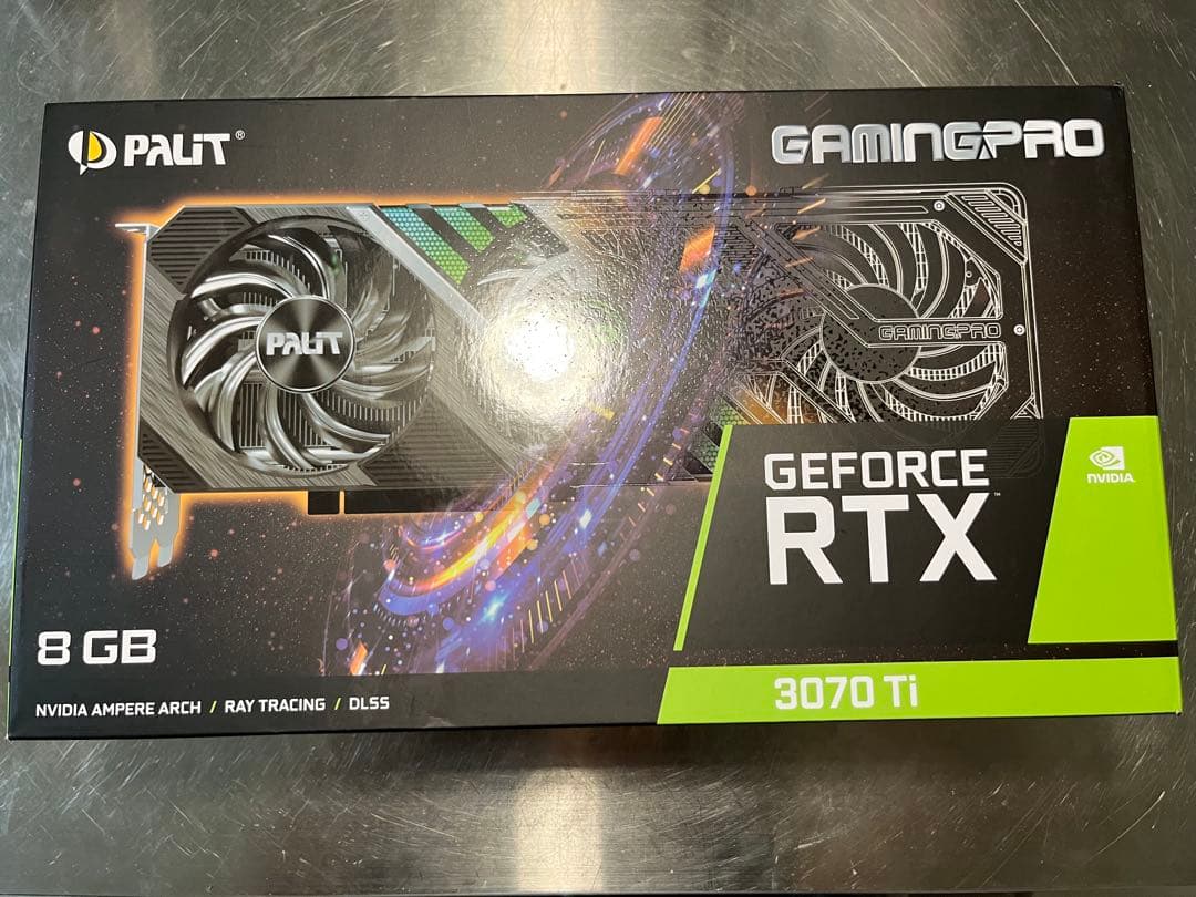 【新品同様】Palit RTX3070Ti 8GB GamingPro Palit Products - GeForce RTX™ 3070 Ti GamingPro ::
