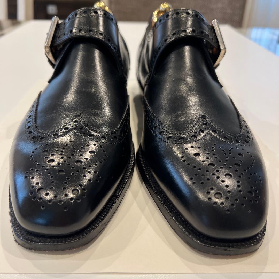 近日削除】Enzo Bonafe Carracci シングルモンクストラップ - メルカリ