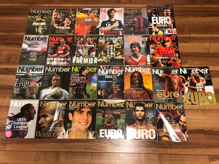 SportsGraphic Number&NumberPlusサッカー特集49冊