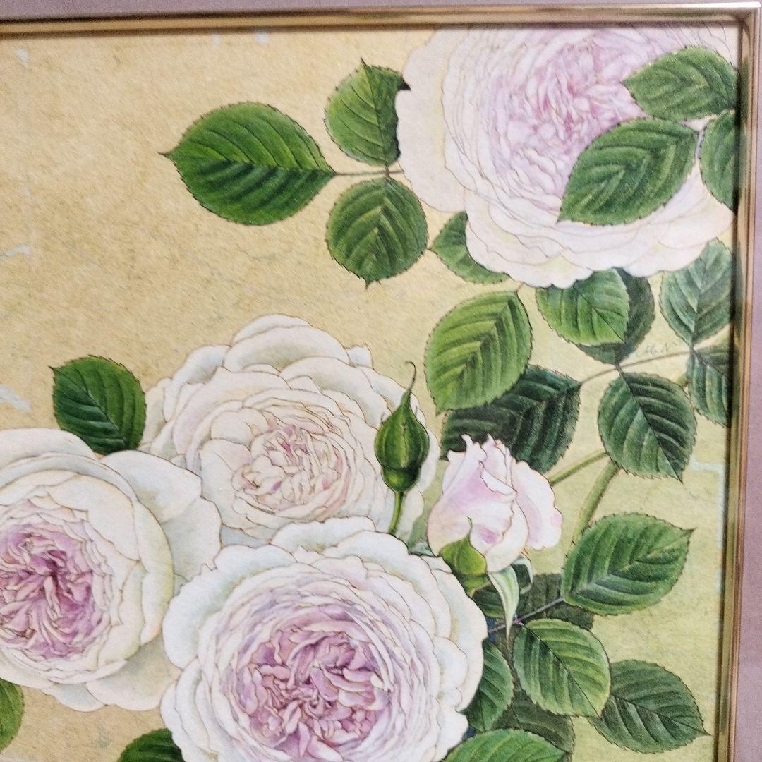 バラの水彩画 軽井沢レイクガーデン 内藤マリナ - メルカリ