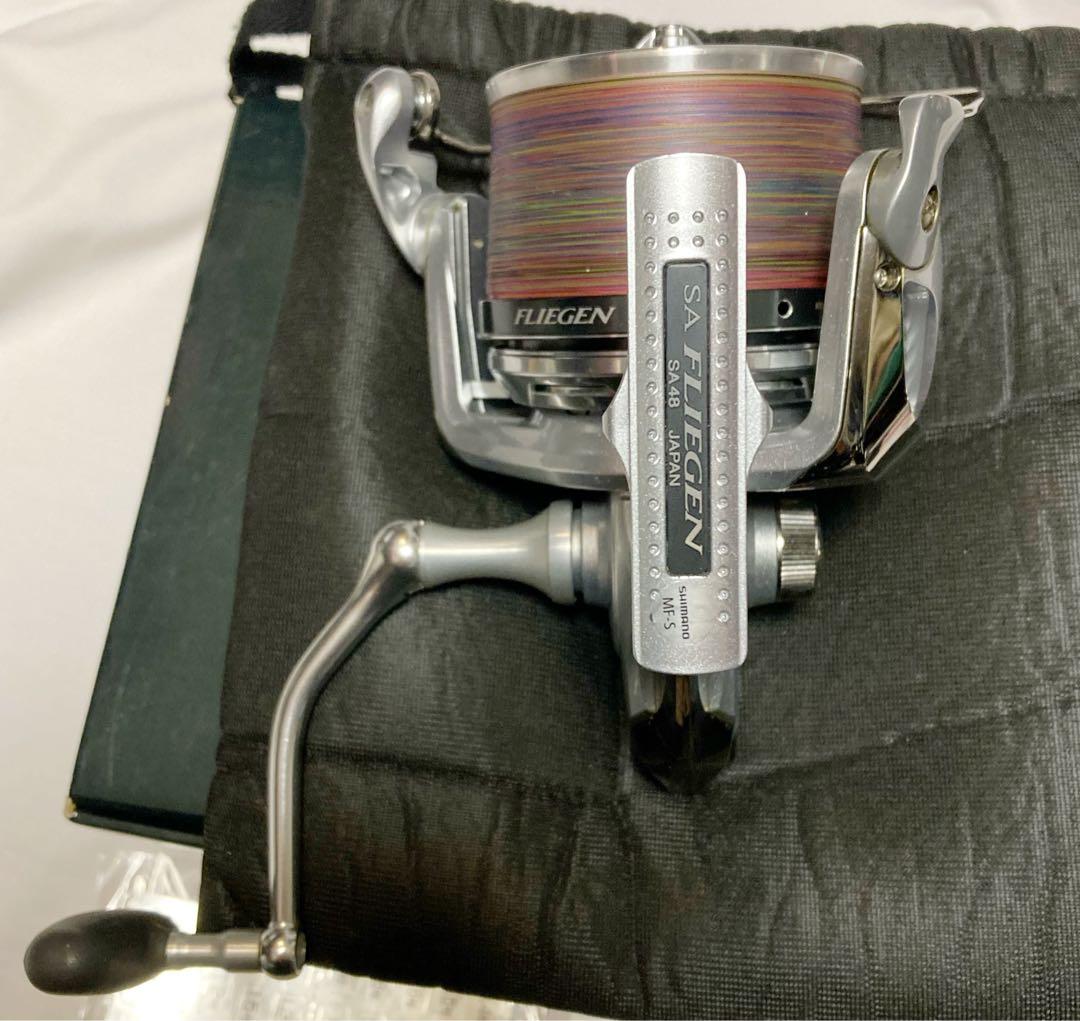 シマノ 12スーパーエアロフリーゲン 極細仕様 予備スプール付 - メルカリ