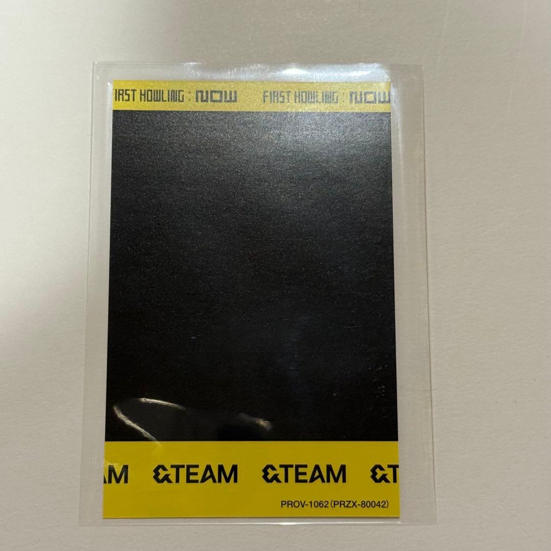 &TEAM THE FIRST HOWLING NOW チェキ TAKI タキ - メルカリ