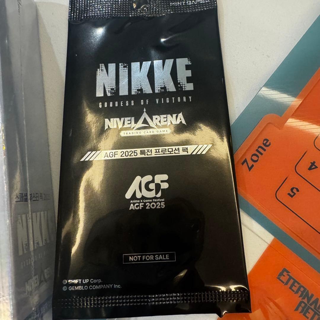 【海外限定】勝利の女神NIKKE ニベルアリーナ　TCG 2BOX おまけ付き