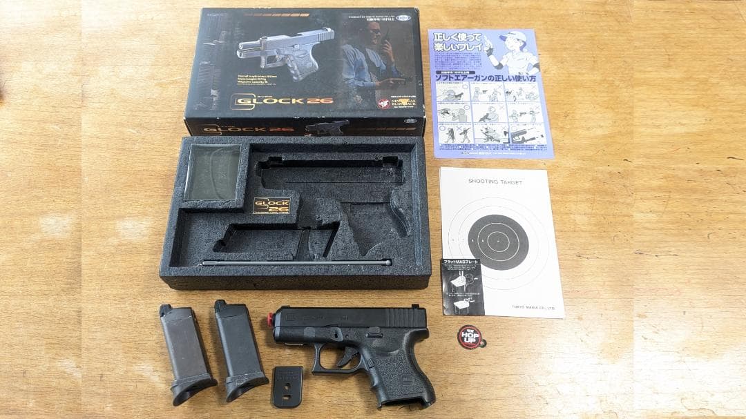 東京マルイ グロック26 G26 ガスブローバック GBB 動作OK グロック26 - ガスブローバック | 東京マルイ エアソフトガン情報サイト