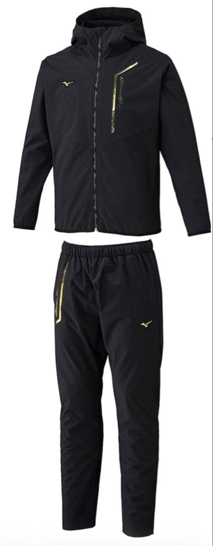 極美品/2XO】ミズノプロ 正月限定 上下セット 黒×金 未使用 希少サイズ