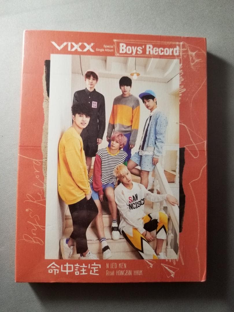 VIXX◇Special Single◇Boys' Record◇台湾盤DVD付