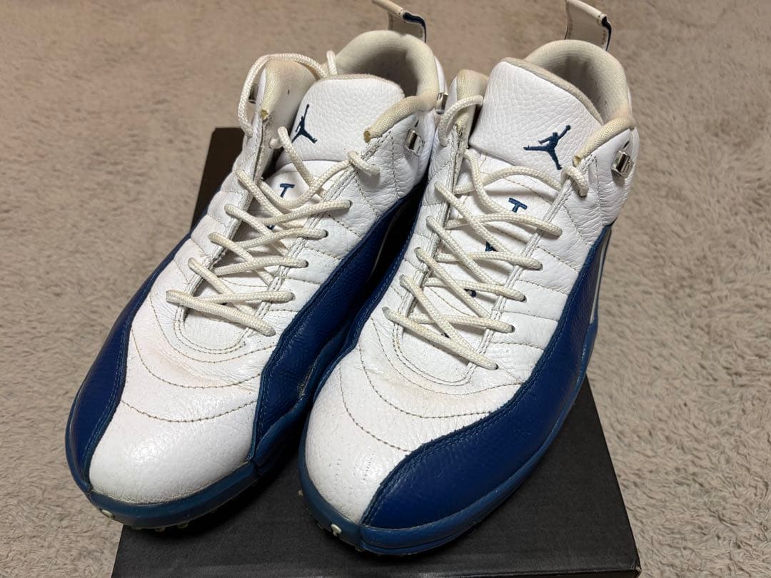 ジョーダン12 low ゴルフ 29.0cm FRENCHBLUE