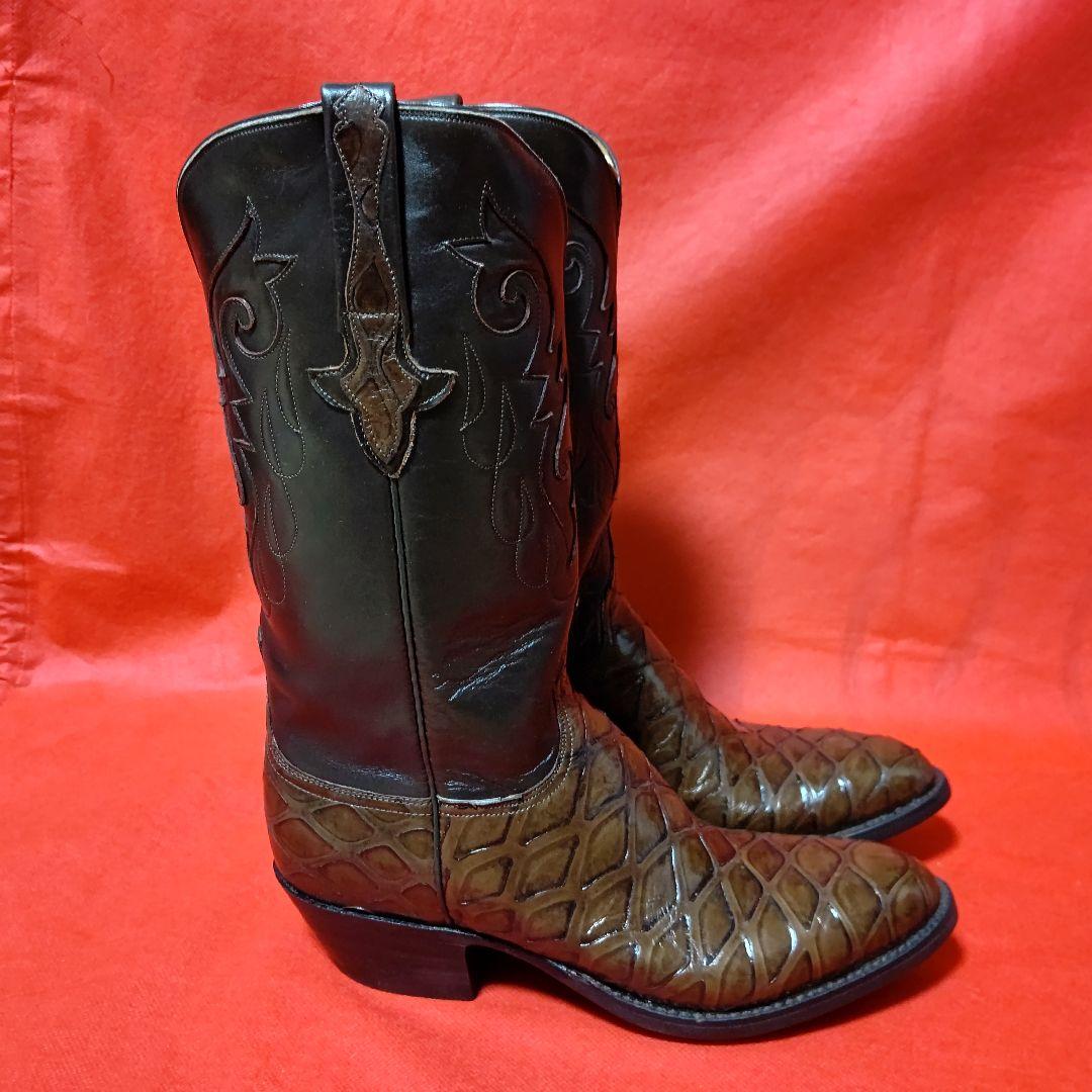 超希少未使用】Lucchese / アリクイ(anteater 穿山甲)ブーツ - メルカリ