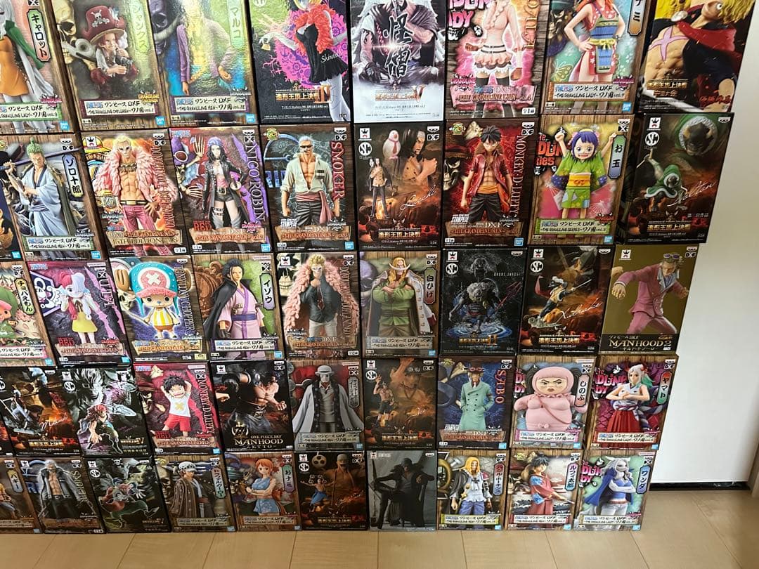 ワンピースフィギュア引退品90個まとめ売り - メルカリ