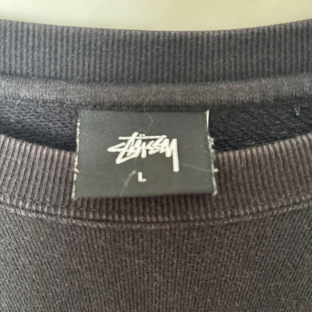 Stussy ブラック スウェット L - メルカリ