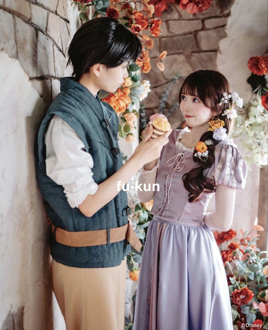 新品・未開封・M】ラプンツェル ドレス 衣装 ディズニー アベイル D