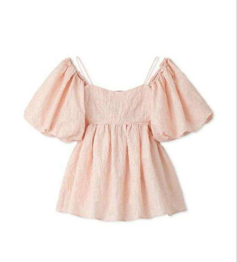 リリーブラウン 3WAYジャガードペプラムビスチェ PNK WEB限定カラー】3WAYジャガードペプラムビスチェ | リリーブラウン