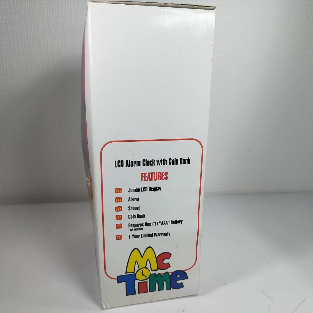 マクドナルド MCタイム 貯金箱 時計 ハッピーミール アメトイ マッ