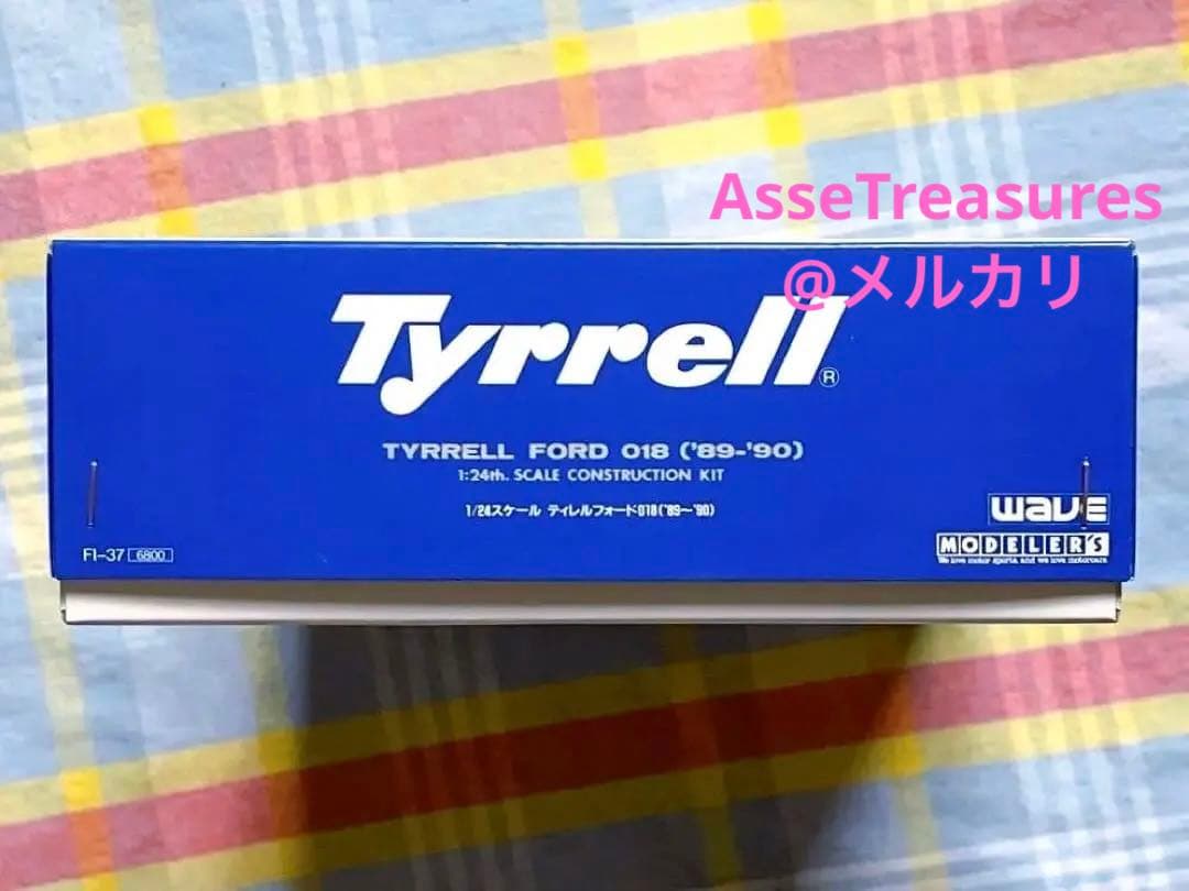 良状態 当時モノ WAVE/モデラーズ 1/24 ティレル・フォード 018 - メルカリ