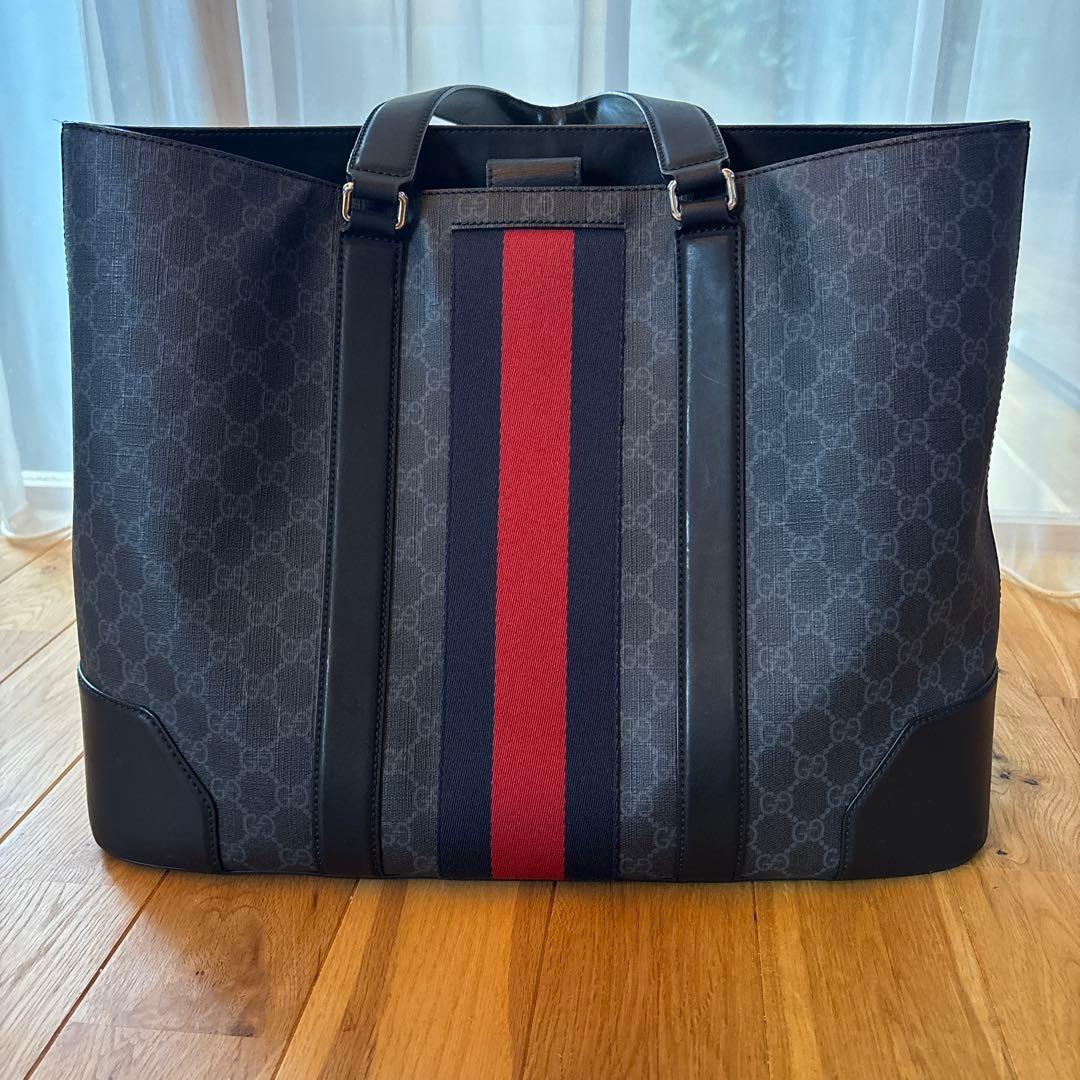 Gucci GGパターン トートバッグ 大容量