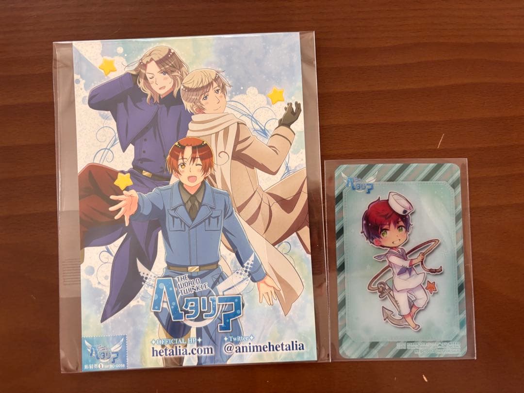 ヘタリア World Twinkle アニメDVDセット 特典CD 原作カード付 - メルカリ