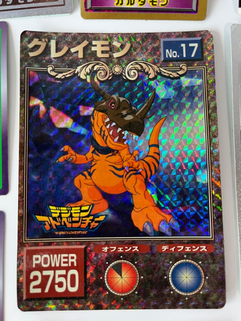 希少】デジモンアドベンチャーカード ビックカード デジモンシール