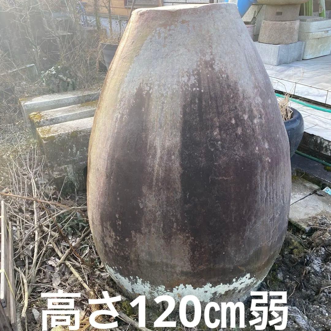 ビンテージ★昭和初期　100年位の亀壺　超超特大　高さ120㎝弱　当時の物骨董品 imgrc0106700230.jpg