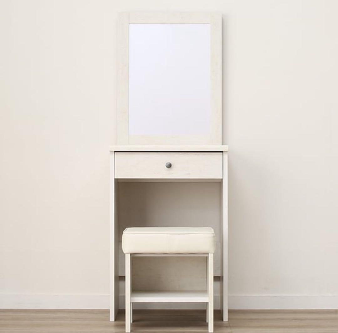 ホワイト ドレッサー(ニトリ) 1引き出し付き nitori-net_8832030