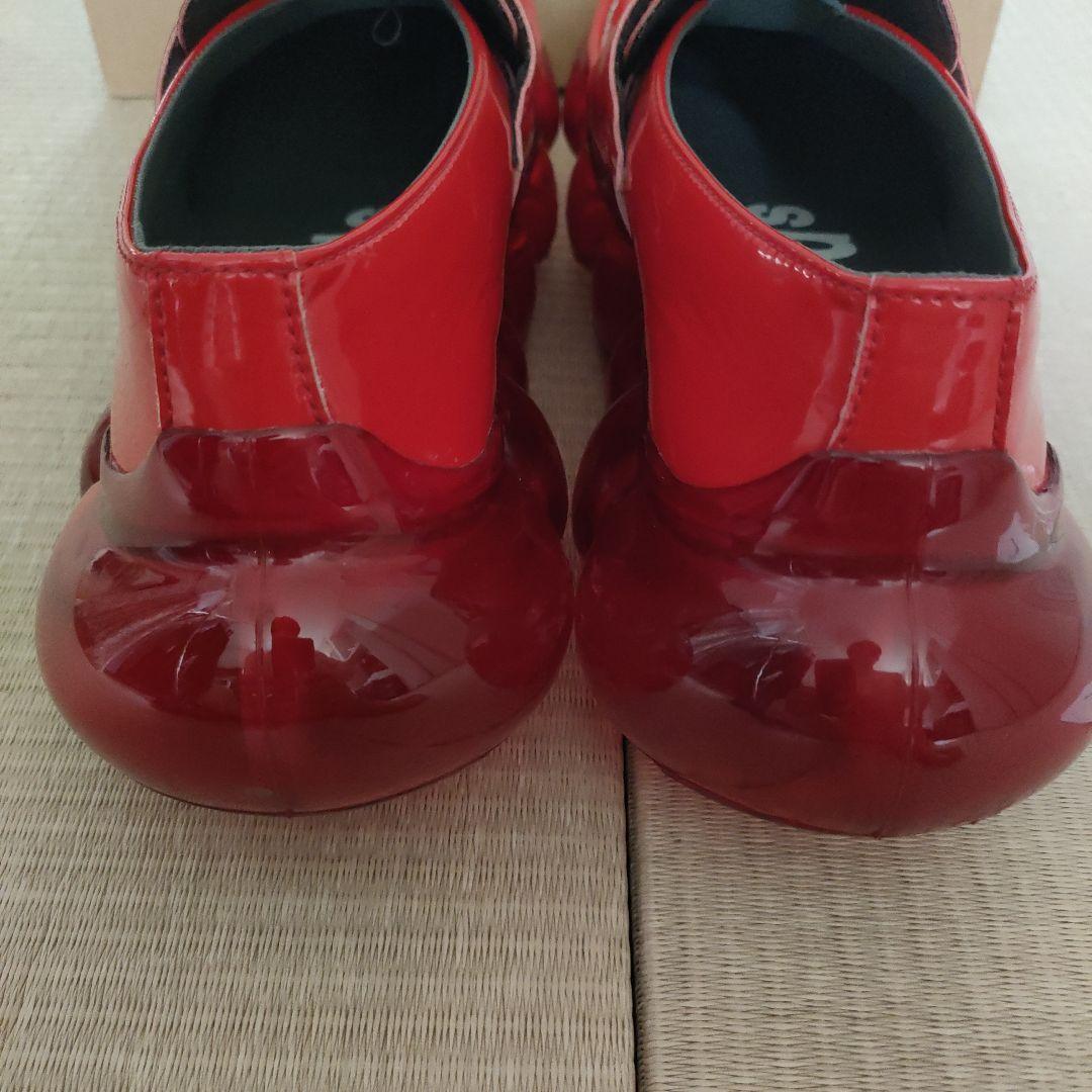 grounds jewelry loafer グラウンズ ローファー 赤 - メルカリ